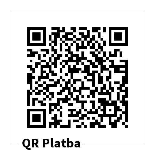 qr platba přeprava koní záloha